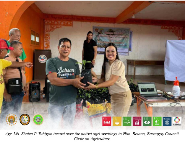 College of Agriculture and Forestry--Future Agriculturists  Launched  Suburban Community Gardening: Teamnabangay Gulayan sa Barangay Project at Barangay Barra, Tudela, MisOcc